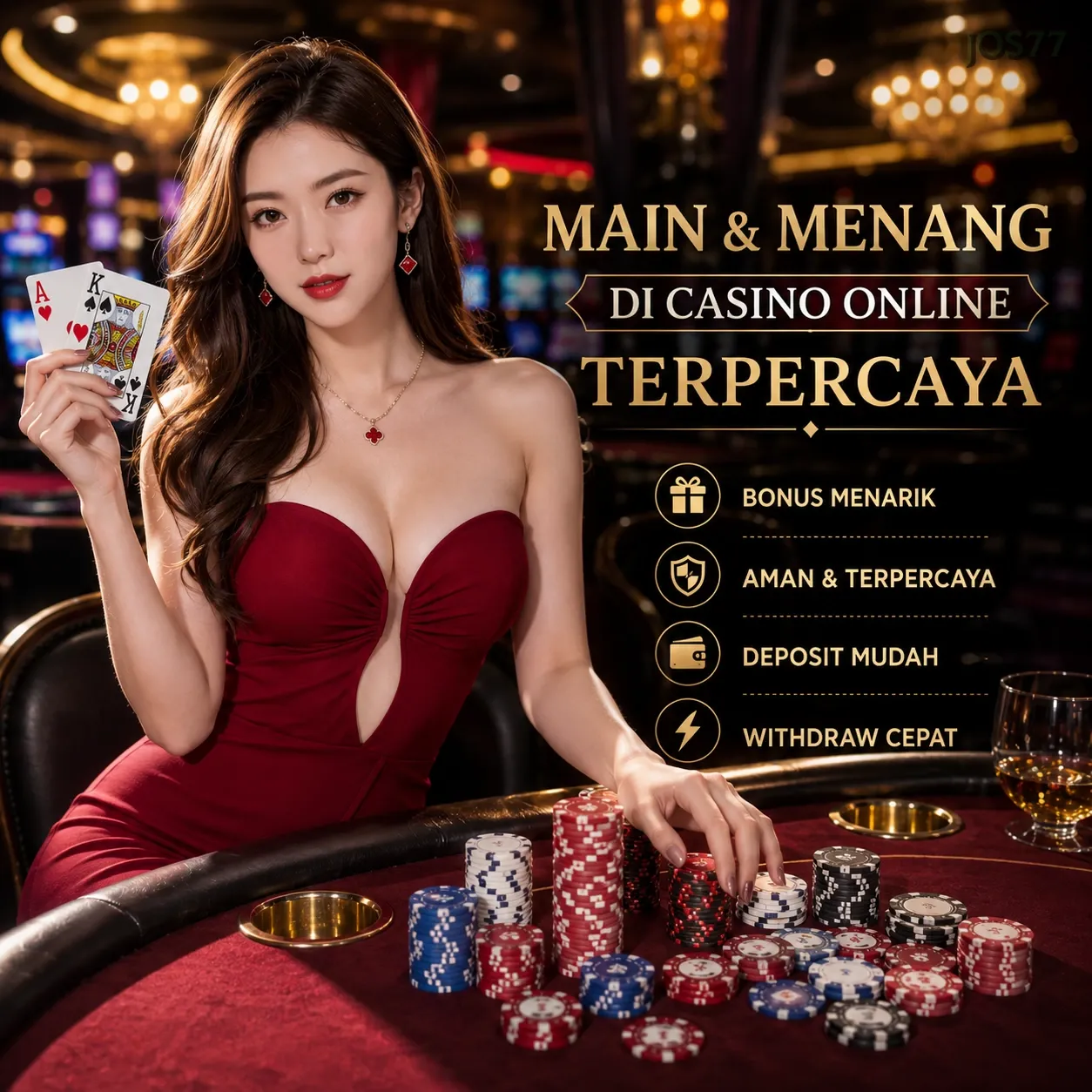 Ikon aplikasi jos77 resmi